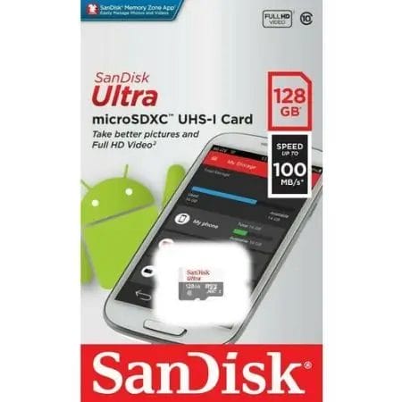 SanDisk 128gb Memory Card