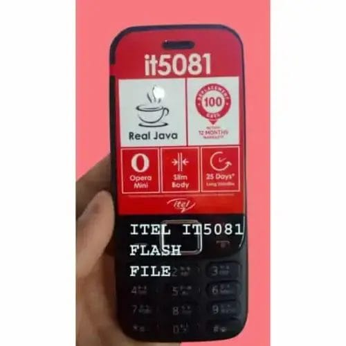 Itel 5081 Triple SIM, Wireless FM Phone