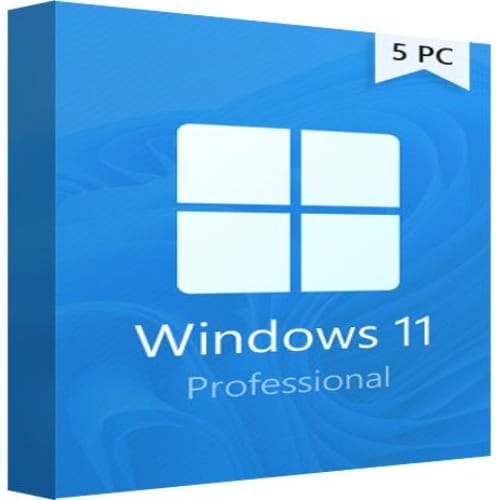 Microsoft Windows 11 Professional Download Version 5 Pcs 1