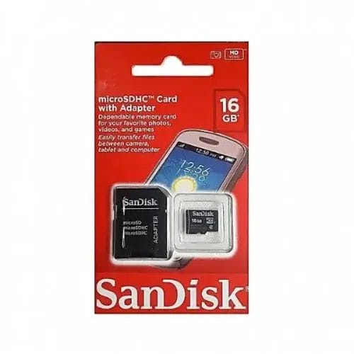 16GB micro SD card