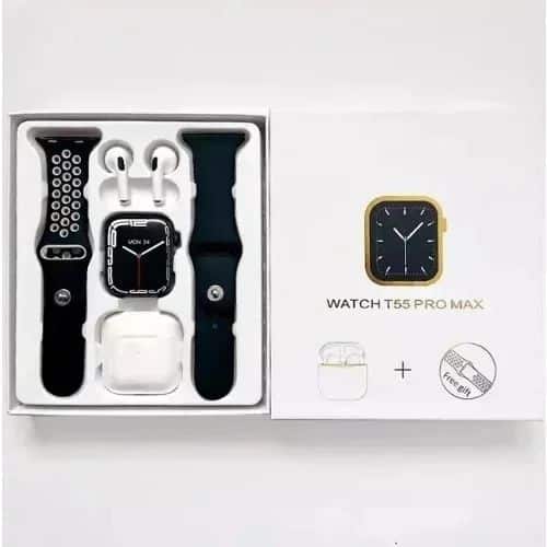 T55 Pro-Max Smart-Watch /Earbuds