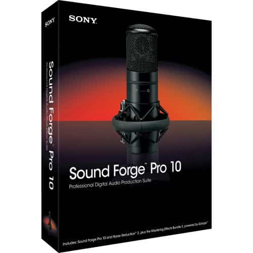 sony sound forge pro 10