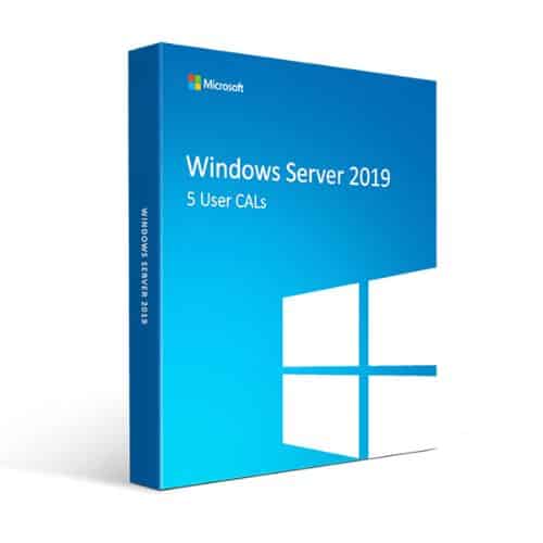 windows servers 2019 5 user cal
